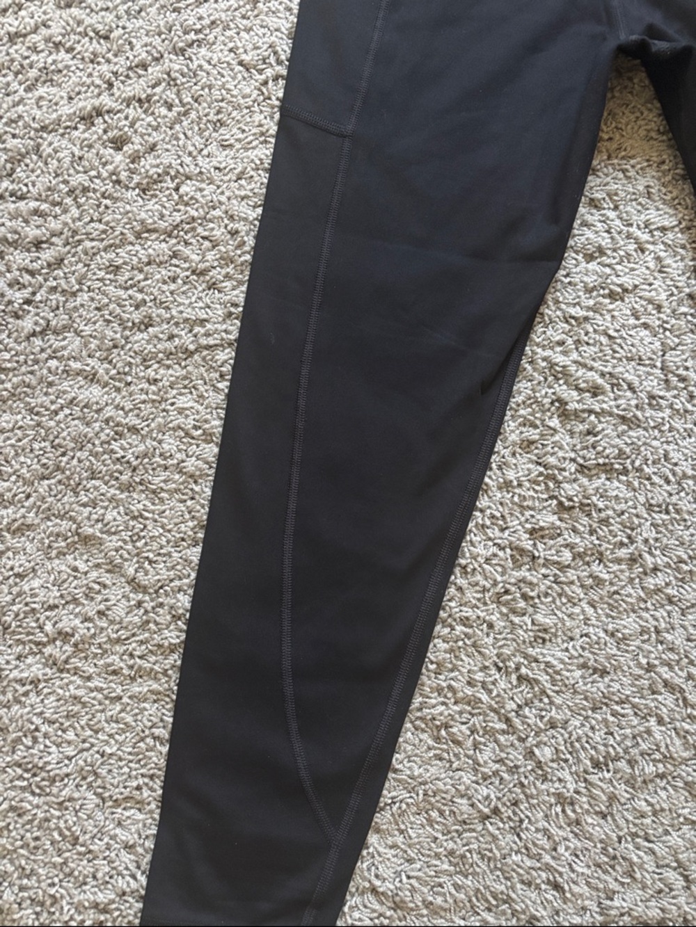 Victoria Sport Knockout Sleek Black High-Rise Workout Leggings - Picture 11 of 12